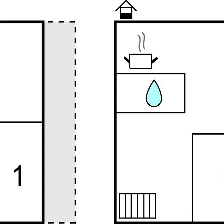 Three-bedroom In Сasa de vacaciones Duba
